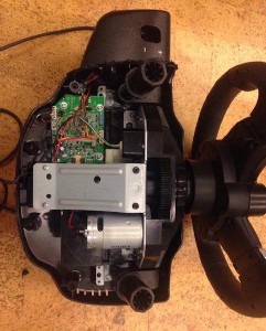 Steering wheel controller