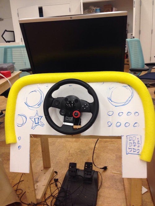 Mocking up dashboard