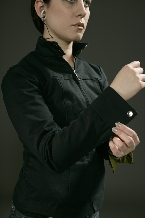 Photo by Kate Kunath, taken at the 2005 MIT Seamless Fashion Show